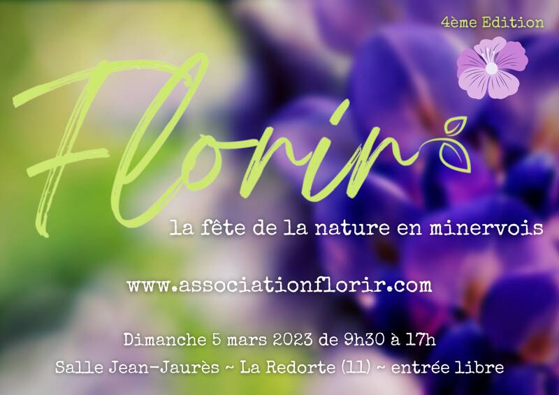 Florir | La Fête de la Nature en Minervois